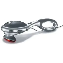 Beurer Массажер для тела, от сети, 0,992кг, 2 насадки, 2 режима, лучи инфракрасные, съемная ручка, серый