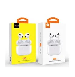 Бездротові навушники WUW-R194, TWS, BT5.0, 30mAh, 200mAh, 4h, white - мініатюра 4