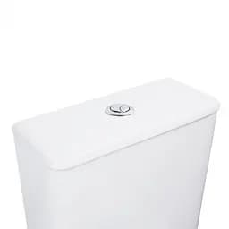 Унітаз-компакт Qtap Nando безободковий з сидінням Soft-close QT12221222AW - мініатюра 7