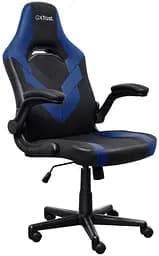 Кресло GXT703B Riye ПУ кожа Foldable Armrests синий Trust teh0013573