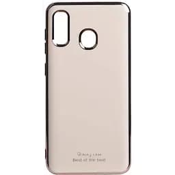 Чохол-накладка Toto Electroplate TPU 2 mm Case Samsung Galaxy A20/A30 Gold