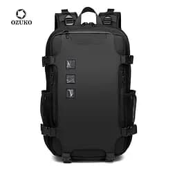 Рюкзак міський Ozuko 9388 діловий офісний з USB портом та відсіком для ноутбука до 15.6' 17л Black (19357)
