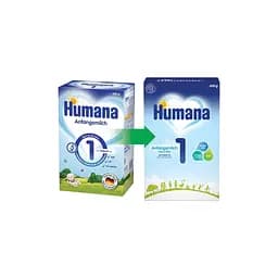 Дитяча суміш Humana 1 LC PUFA з пребіотиками і нуклеотидами, 600 г (4031244720221)
