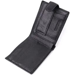Чоловічий шкіряний гаманець ST Leather 11,5х9,5х2 см acs0028293 - мініатюра 4
