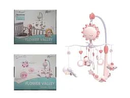 Карусель музыкальная 822-207-1, погремушки, мелодии, звуки природы, в коробке (6946616088411) МИКС