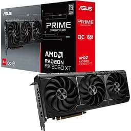 Відеокарта Asus Prime Radeon RX 9060 XT OC Edition 16GB (PRIME-RX9060XT-O16G) EU [156834]