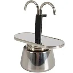 Кофеварка гейзерная Bo-Camp Stainless Steel 2-cups Silver серебристая (2200545)