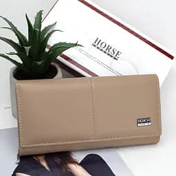 Кошелек женский кожаный Horse Imperial A0001 светло-бежевый