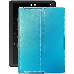 Чохол StatusCASE з екошкіри для планшету Pixus Ride 9.6 Блакитний