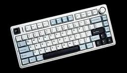 Клавіатура бездротова Aula F75 RGB Light Blue - мініатюра 2