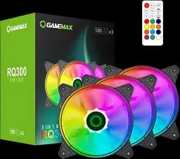Вентилятор GameMax RQ 300 3 in 1 ARGB Black (RQ 300)