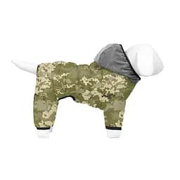 Комбінезон для собак Waudog Clothes малюнок Мілітарі M47 В 69-72 см С 41-44 см   - мініатюра 4