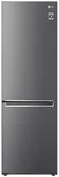 Холодильник LG 186x60х68 холодильное отделение 234 л морозильное отделение 107 л 2 дверь А+ NF серый темный (GC-B459SLCL)