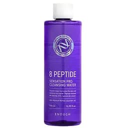Очищаюча вода Enough 8 Peptide Sensation Pro Cleansing Water з пептидами, 500 мл