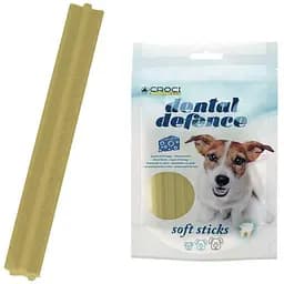 Ласощі для чистки зубів у собак з сиром Croci Dental Defense Soft sticks 80 г