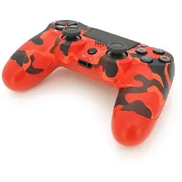 Геймпад джойстик DoubleShock Wireless PS4 Vibration Dualshock 4 Red-Haki - мініатюра 2