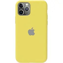 Чехол-накладка Toto Silicone Full Protection Case Apple iPhone 11 Pro Lemon Yellow