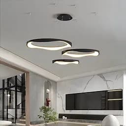 Підвісна LED-люстра Art 2460/420+520+620BK - мініатюра 2