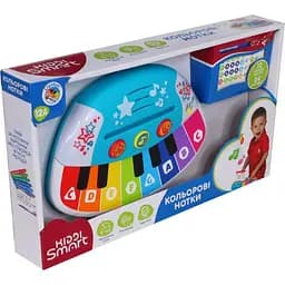 Пианино Kiddi Smart Цветные нотки свет 4514T-KS
