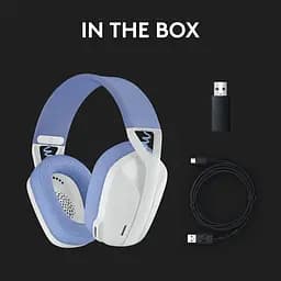 Ігрові навушники Logitech G435 White - мініатюра 10