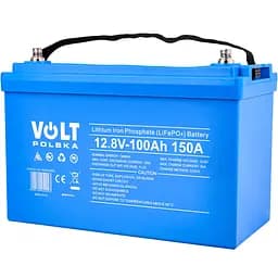 Акумуляторна батарея Volt Polska LiFePO4 12.8V 100Ah 150А + BMS + Bluetooth - мініатюра 3