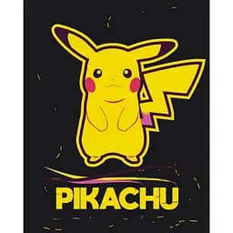 Картина за номерами без підрамника "Пікачу" Art Craft 16047-ACNF 40х50 см