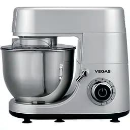 Кухонна машина тістоміс Vegas VSM-3010S срібна
