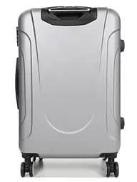 Валіза середня M ABS-пластик Madisson Snowball 03403 68х44х27см 68+13л Срібна - мініатюра 4