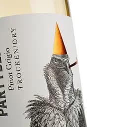 Вино Crazy Animals Partybeast Pinot Grigio, 12%, 0,75 л (839498) - мініатюра 5