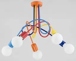 Люстра разноцветная лофт ALFA Tango Color 28265