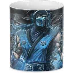 Кухоль GeekLand Mortal Kombat Мортал Комбат фан арт MK.02.13 330 мл білий