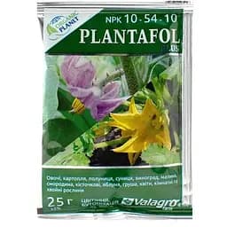 Мінеральне добриво Organic Planet Plantafol Valagro NPK 10.54.10 Плантафол Цвітіння і бутонізація 25 г (62205)