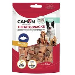 Кубики лосося с кожей Camon Treats & Snacks 80 г