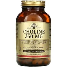 Холин Solgar Choline 350 мг 100 капсул