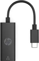 Перехідник USB 3.0 Type-C --> Ethernet RJ45 HP чорний - мініатюра 2