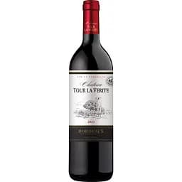 Уцінка. Вино Château Tour La Verite Bordeaux червоне сухе 13% 0.75 л  duplication