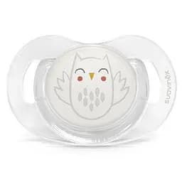 Пустушка фізіологічна Suavinex Bonhomia, 0+ міс., біла (307809)