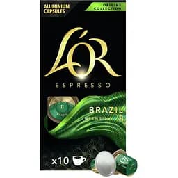 Кава мелена в капсулах L'OR Espresso Brazil #8 10x52 г