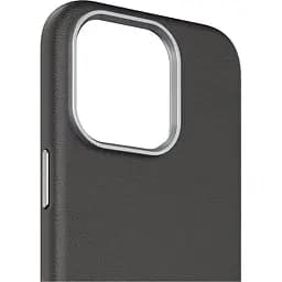 Чохол Blueo Leather Case with MagSafe для Apple iPhone 15 Pro Black (B52-I15PBLK) [118422] - мініатюра 4