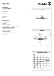 Верхній душ Kludi A-QA 6651005-00 - мініатюра 3