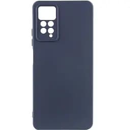 Чохол Silicone Cover Lakshmi Full Camera (AAA) для Xiaomi Redmi Note 11 Pro 4G/5G / 12 Pro 4G Темно-синій / Midnight blue