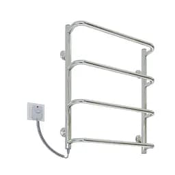 Електрична рушникосушарка Kosser Скоба 600x500/4 ЕL рег. ДС08EL, Хром, Ліве