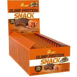 Батончик Olimp Protein Snack Солона карамель 720 г (12 шт. по 60 г)