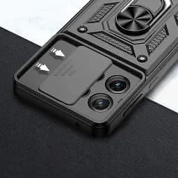 Панель BeCover Military для Motorola Edge 50 Neo Black (713051) - мініатюра 4