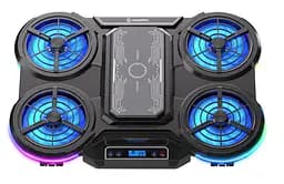 Охолоджувальна підставка для ноутбука GamePro Black (CP1450) - мініатюра 2