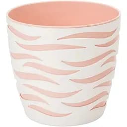 Горщик для квітів Form-Plastic Sahara Duo-18 2.9 л біло-нюдовий (4410-011+066 W)