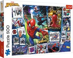 Набор Пазлы – (500 элм.) – "Постер супергероя" / Марвел: Человек паук