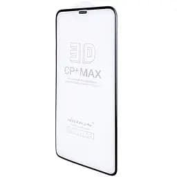 Захисне скло Nillkin (CP+ max 3D) (full glue) для Apple iPhone 11 Pro (5.8) / X (5.8)/XS (5.8) Чорний - мініатюра 2