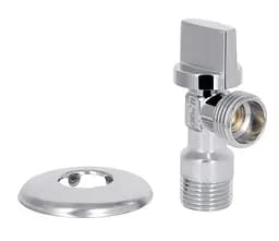 Кран приладовий Thermo Alliance Base Арко 1/2" ЗЗ хром, кутовий латунний SD185W1515 - мініатюра 6