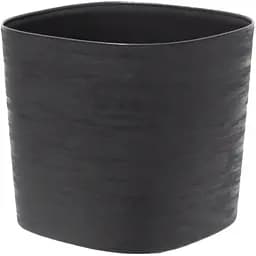 Вазон TeraPlast Capri 24 см темно-сірий (38711024283)